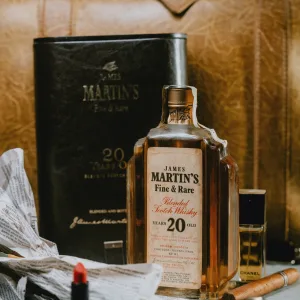 James Martin's - 20 anos - caixa cabedal